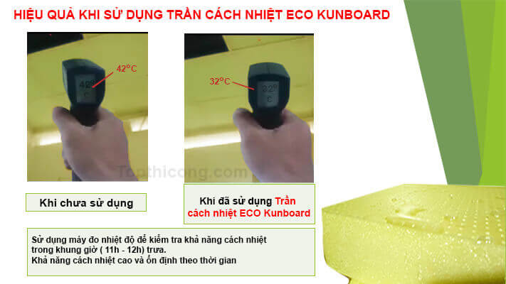 Hiệu quả cách nhiệt của tấm xop XPS
