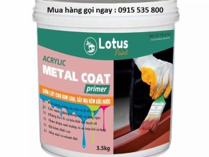 Sơn lót chống rỉ kim loại 3,5kg Lotus Metal Primer
