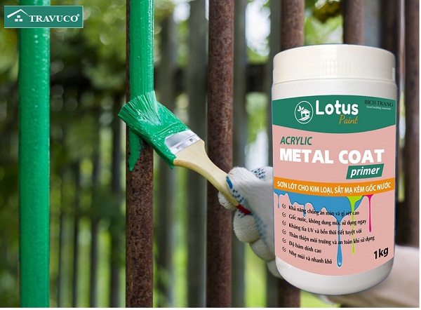 Sơn lót chống rỉ cao cấp Lotus Metal Primer LMETAL.PRIMER-1