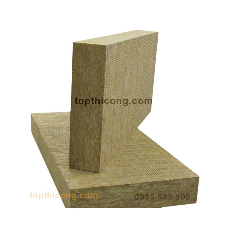 Cấu tạo Tấm bông khoáng Rockwool chống cháy