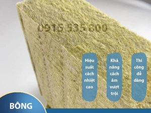 Bảng báo giá Bông khoáng Rockwool cách âm cách nhiệt