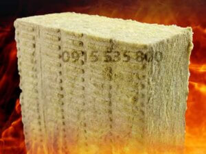 Bông khoáng Rockwool chống cháy - cách nhiệt cách âm được làm từ đá bazan