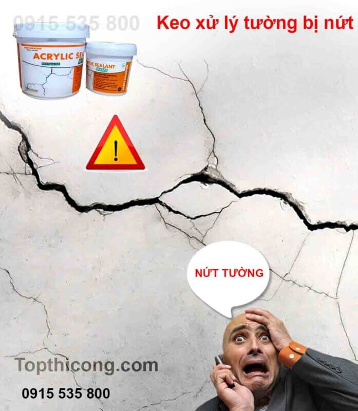 Làm thế nào để bạn sửa chữa tường nhà bị nứt? Tường nứt tiết kiệm