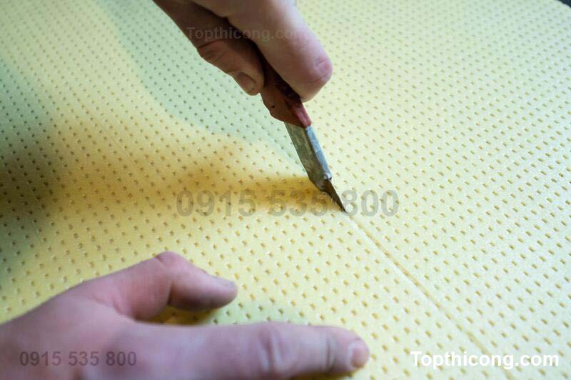 Tính năng của xốp xps foam trọng nhẹ, dễ thi công và không ngấm nước