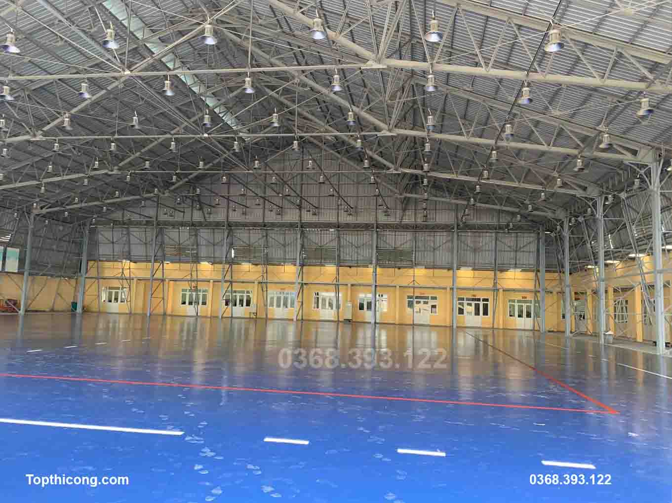 Hướng Dẫn Cách Thi Công Sơn Epoxy Từ A Tới Z sân bay gia lâm