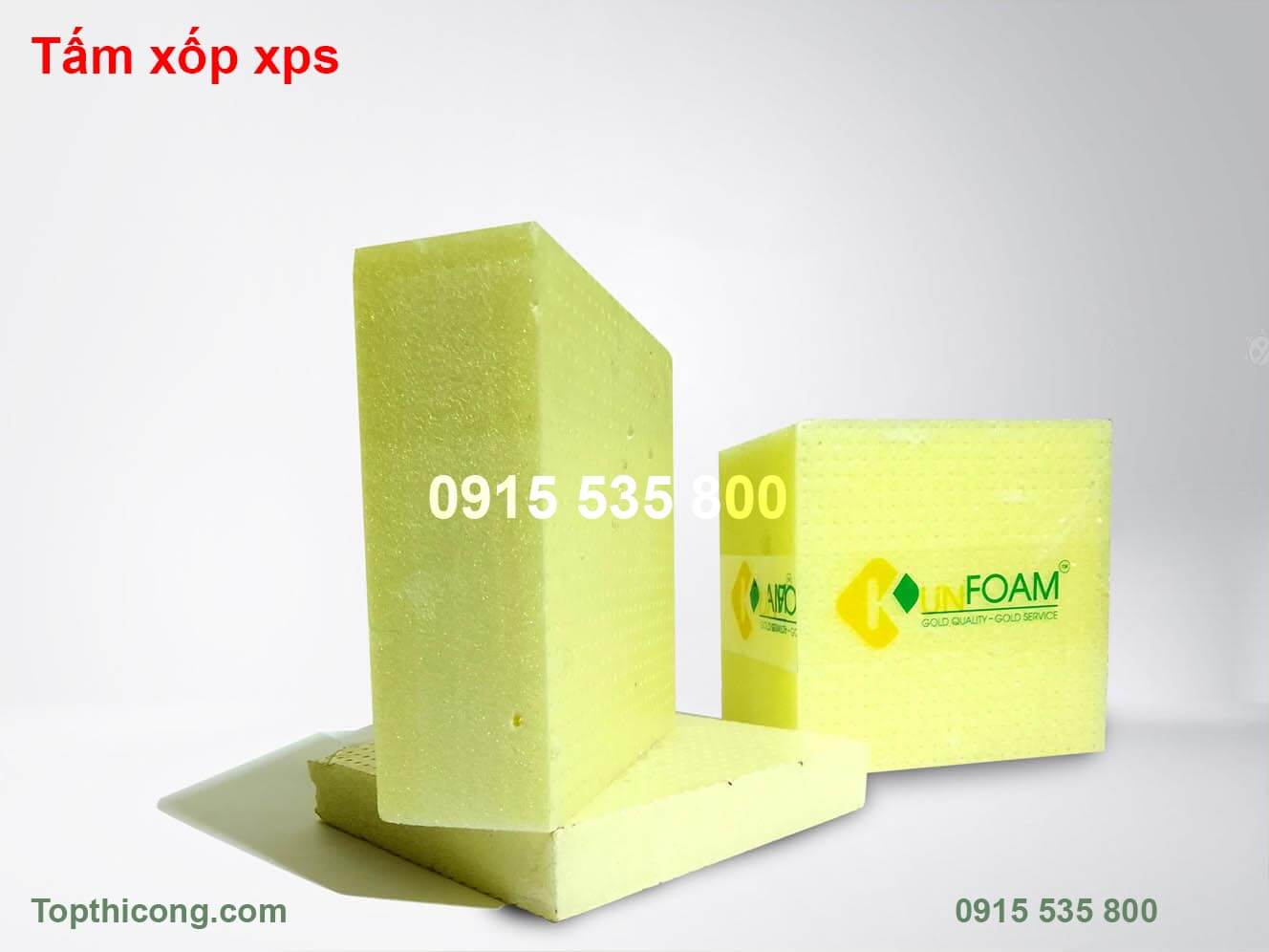 Xốp XPS cách âm