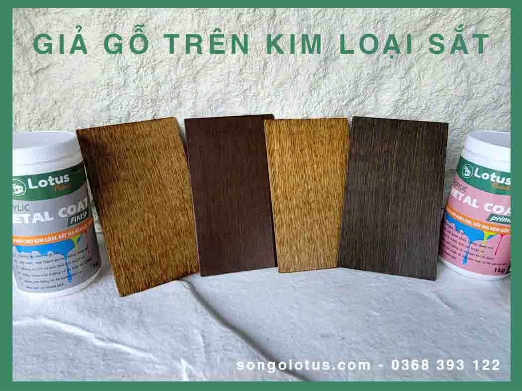Mua sơn giả gỗ trên sắt ở đâu tốt nhất ở hà nội và tp Hồ Chí Minh
