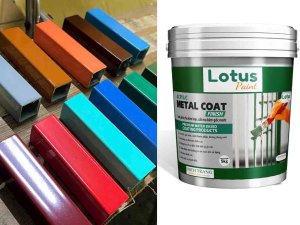 Sơn Kim Loại Lotus Phủ Màu Metal Coat Finish chất lượng 20kg