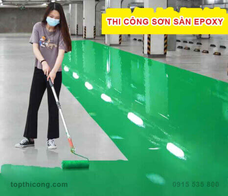 Hướng dẫn quy trình thi công sơn epoxy tiêu chuẩn 2023