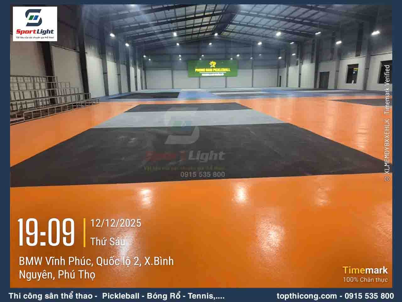 báo Giá thi công sân Pickleball tại Hà Nội và các tỉnh miền Bắc