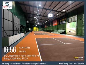 Thi công làm sân Pickleball Đà Nẵng