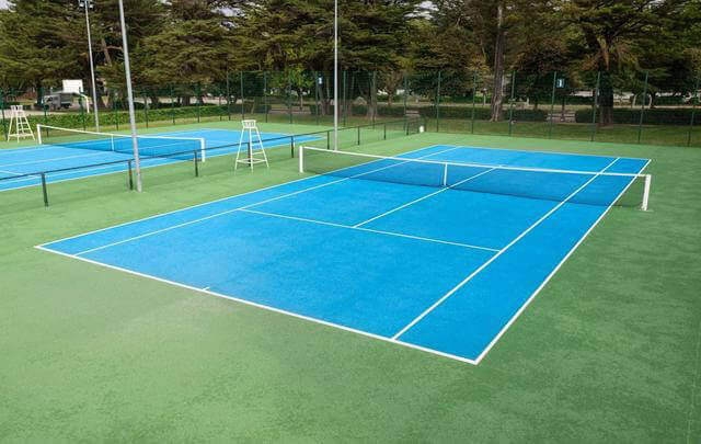 Báo Giá Thi Công Sân Tennis - Thi Công Sơn Sân Tennis