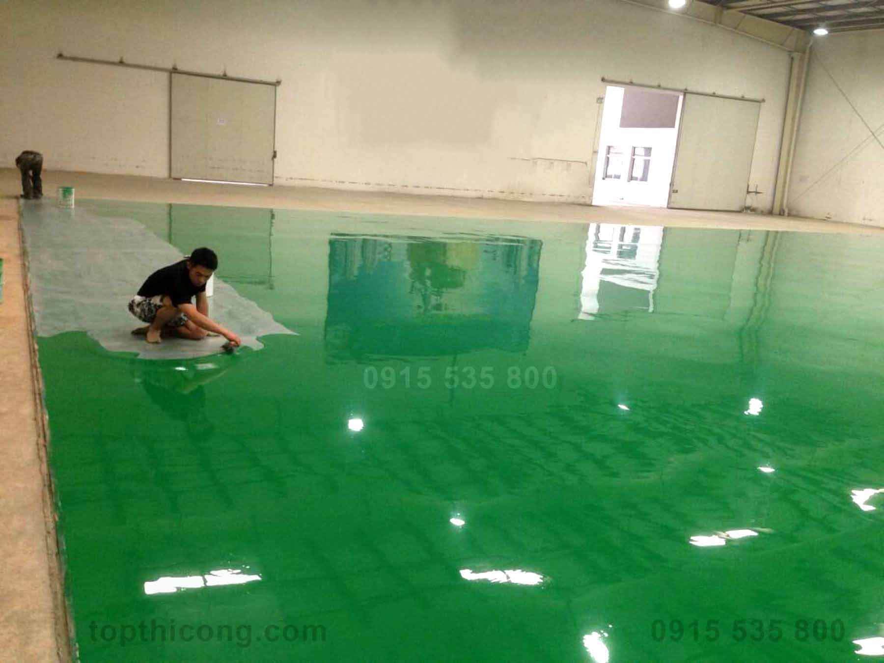 Địa điểm ứng dụng của sơn epoxy là gì?