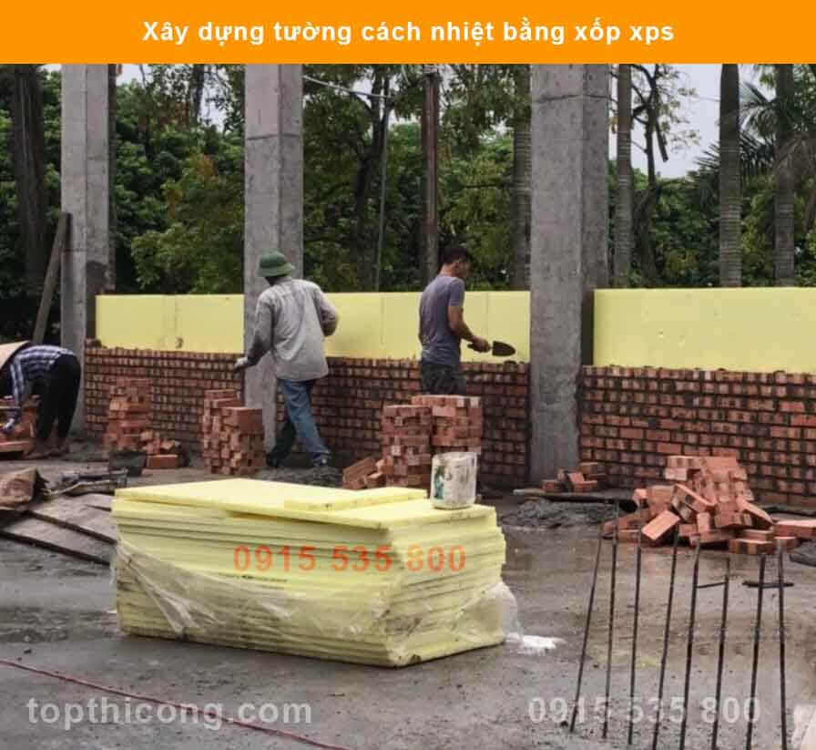 Mục đích của việc xây dựng tường cách nhiệt