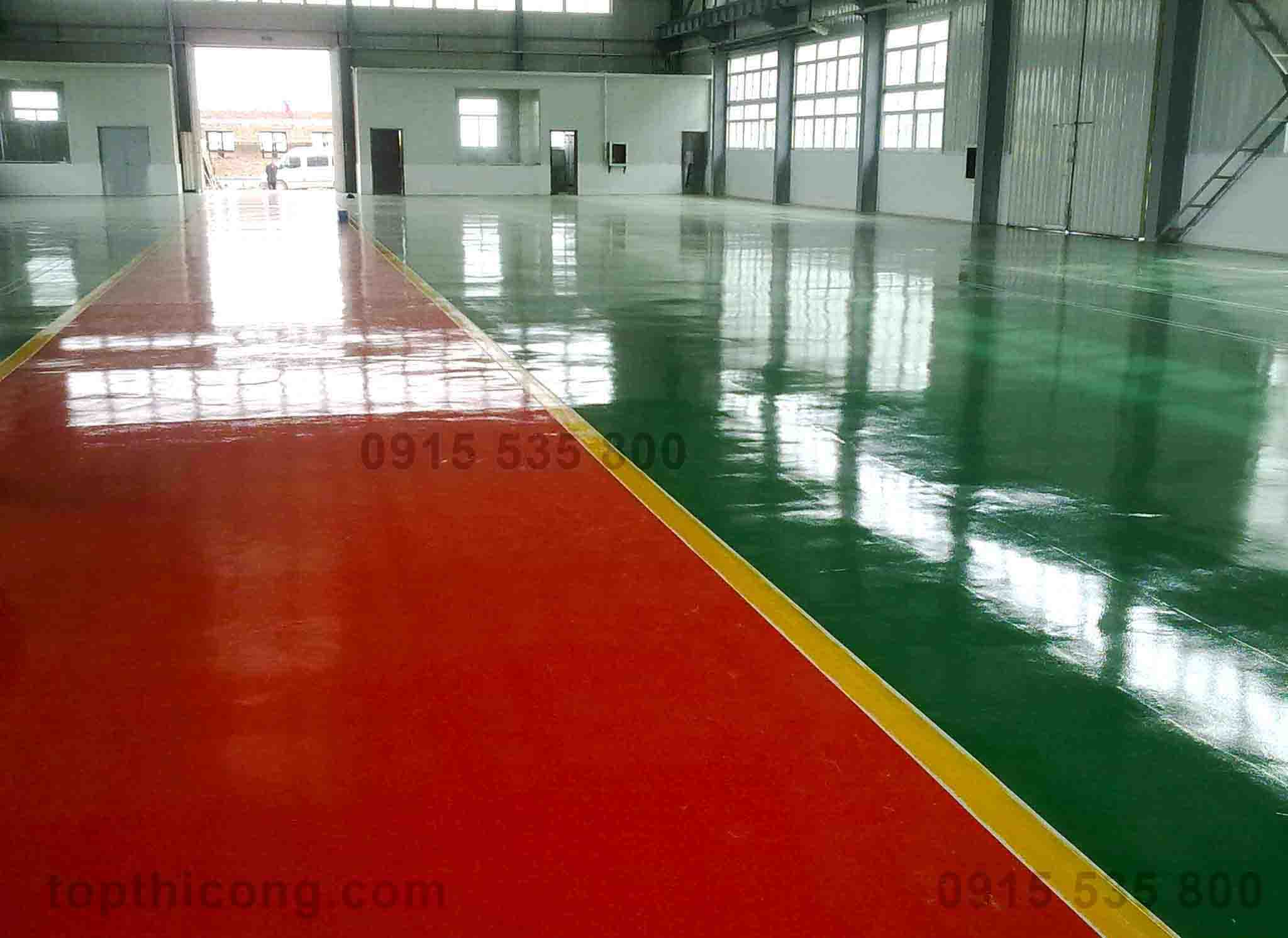 Quy trình thi công sơn Epoxy Uy Tín nhất