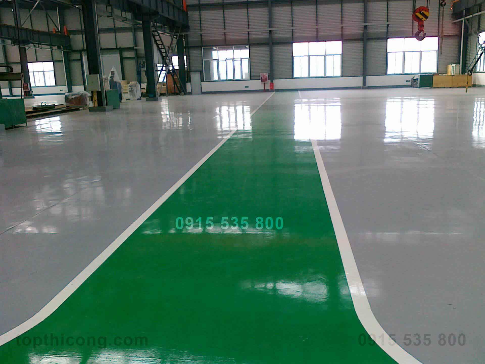 Thi công sơn epoxy là gì sơn tự san phẳng, thi công sơn epoxy lăn