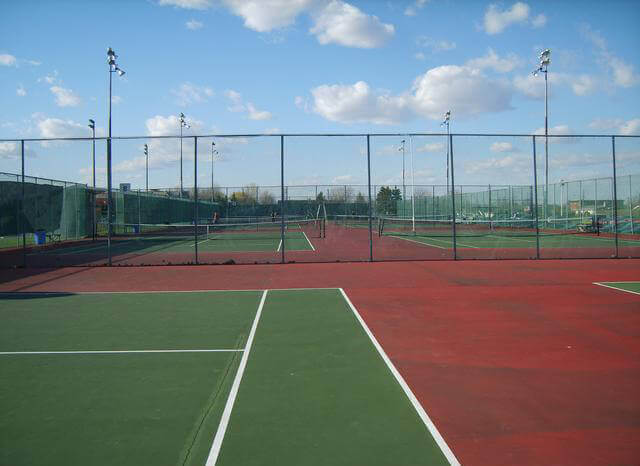 Thiết kế thi công sân tennis