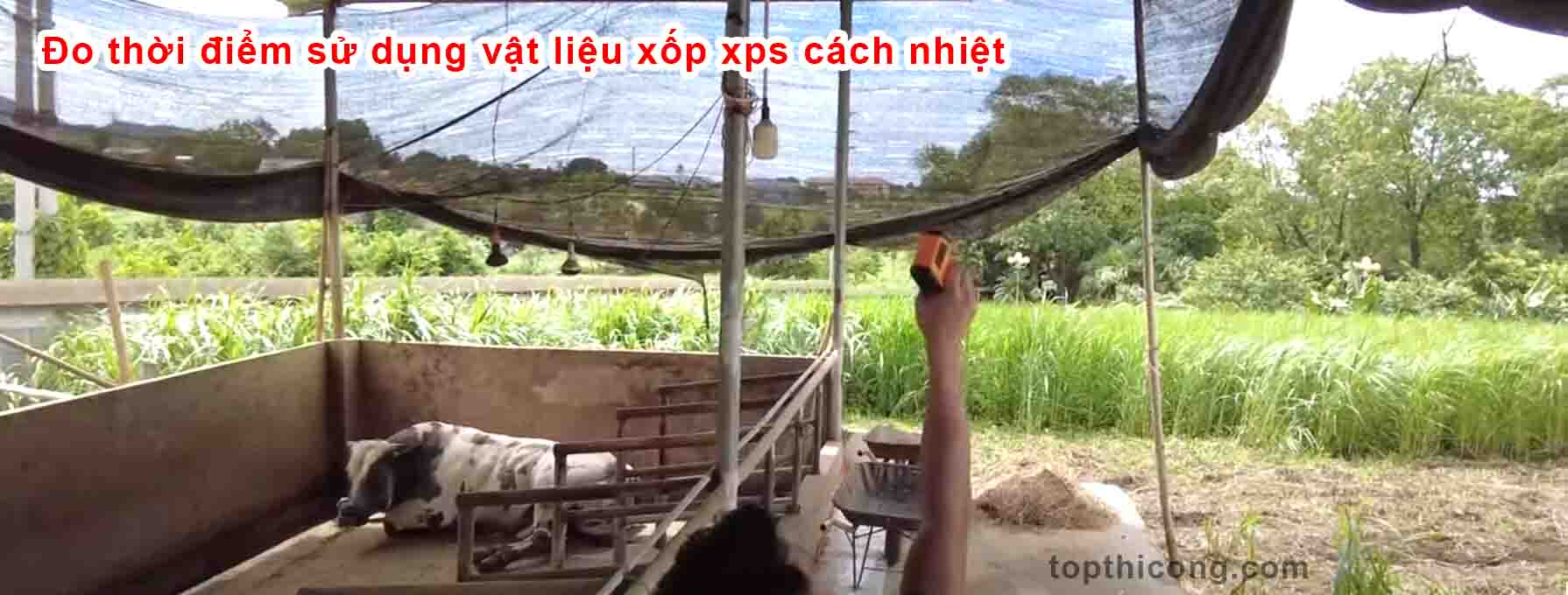 Mái nhà thiết kế đáp ứng các tiêu chuẩn cho chống nóng chuồng trại chăn nuôi
