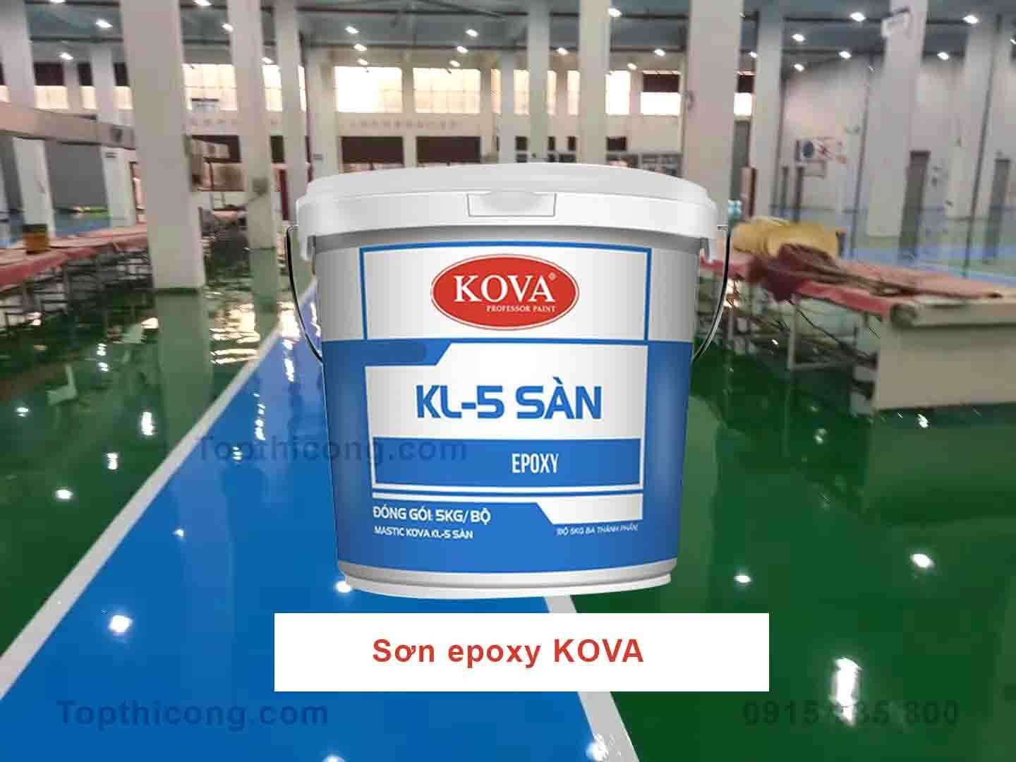 Sơn sàn epoxy Kova