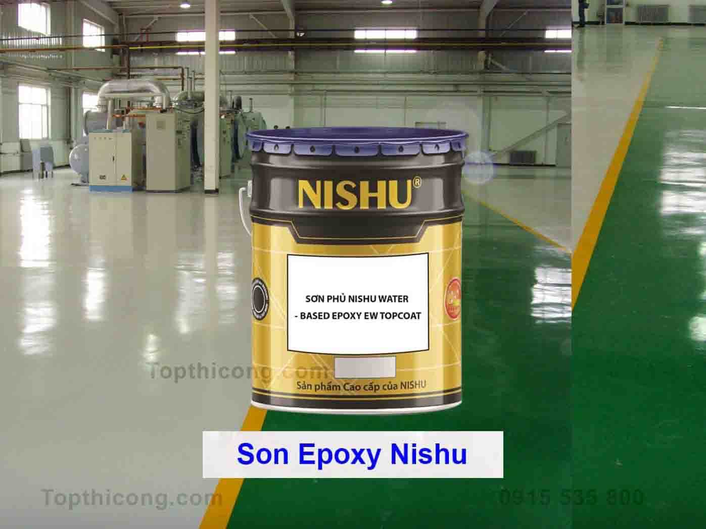 Sơn sàn epoxy Nishu