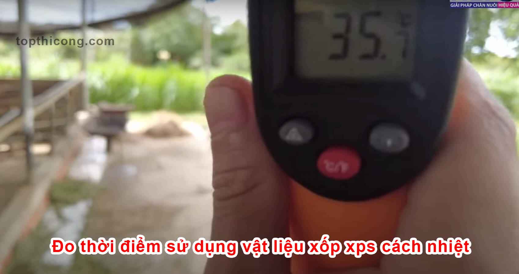 chống nóng chuồng trại xem vật liệu xốp xps và bông khoáng cho trần mái