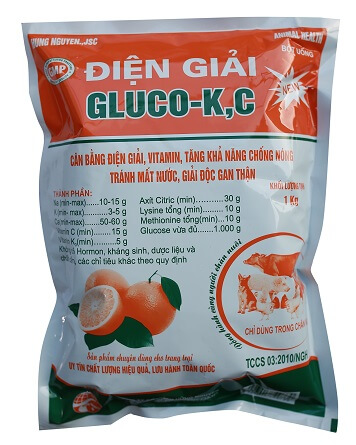 điện giải cho gà chăn nuôi