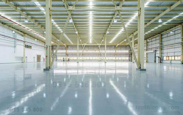 4 Bảng màu sơn epoxy hoàn hảo trong thi sơn sàn công nghiệp 6 Các công trình tương ứng với bảng màu sơn epoxy nên sử dụng