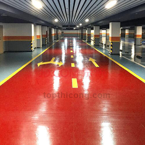 Sơn epoxy màu đỏ Sơn epoxy màu đỏ