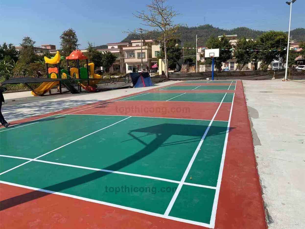 Sơn epoxy sơn thể thao đàn hồi Sơn epoxy sơn thể thao đàn hồi