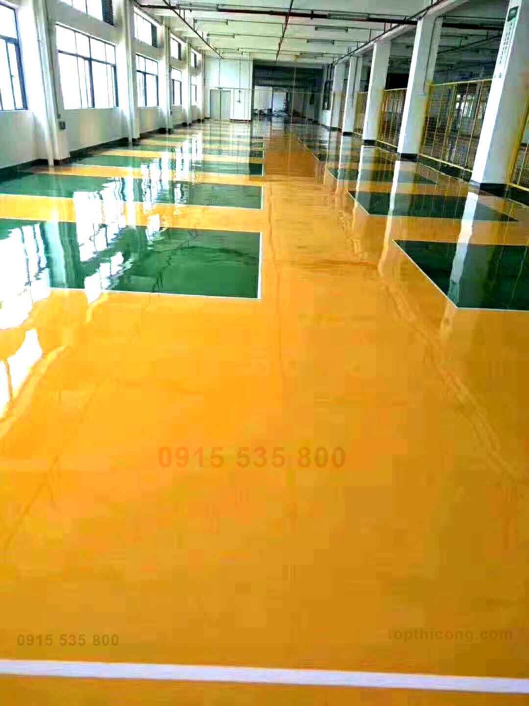 Sơn màu vàng Sơn màu vàng