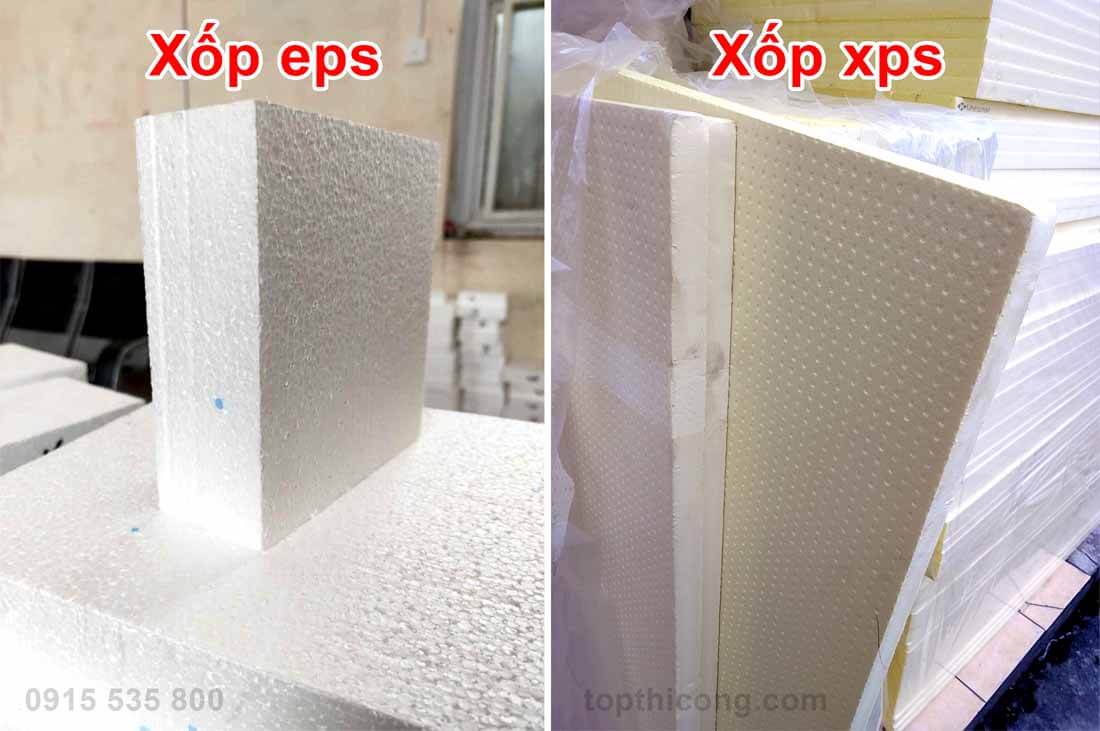 Sự khác biệt 2 loại EPS so với XPS