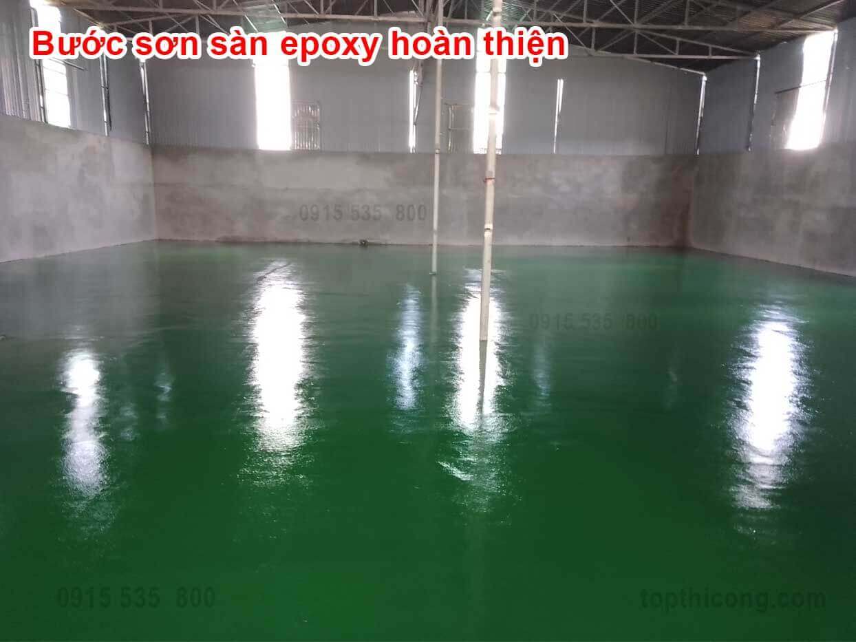 Thi công sơn sàn epoxy có nhiều yêu cầu không?
