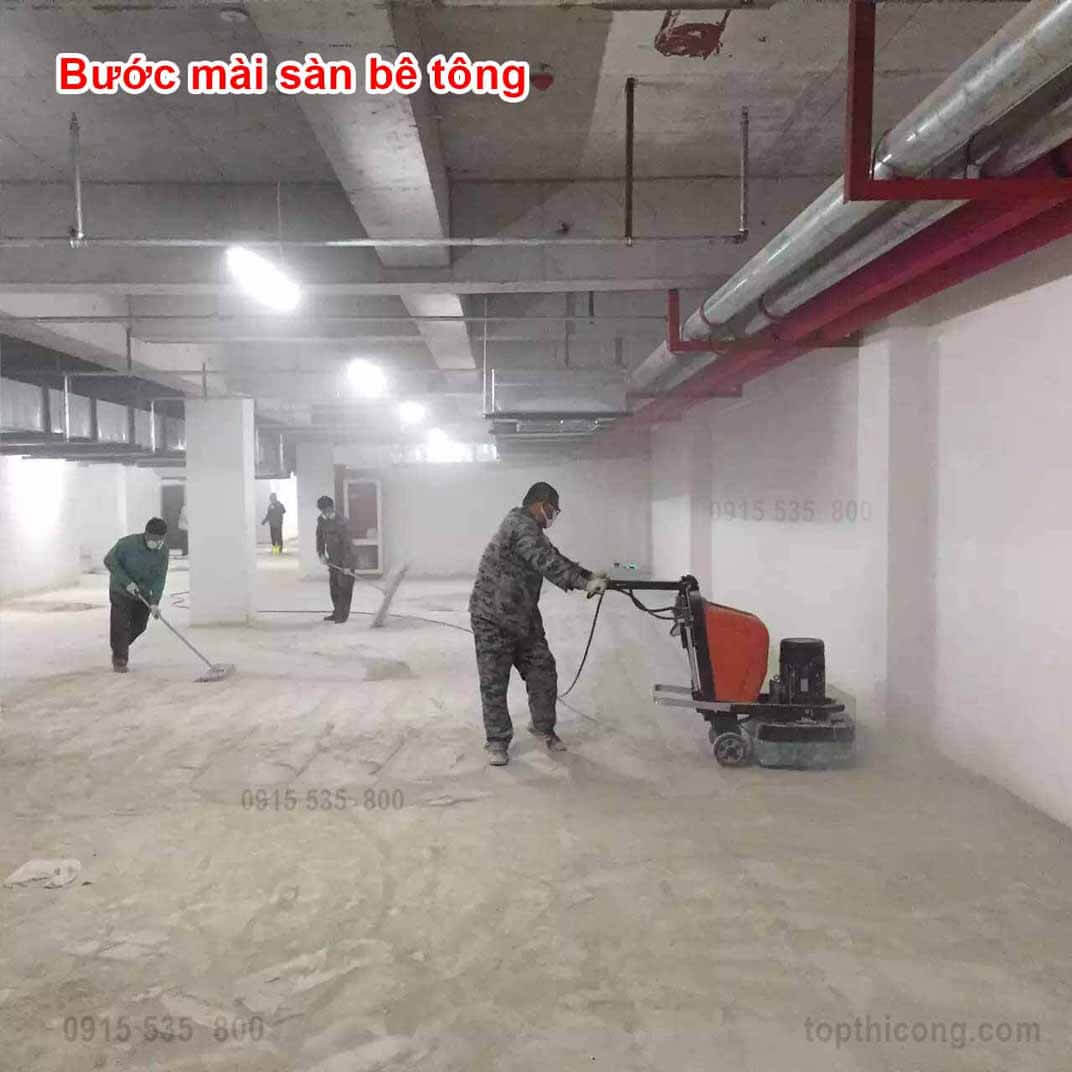 máy mài chà nhám bê tông công nghiệp