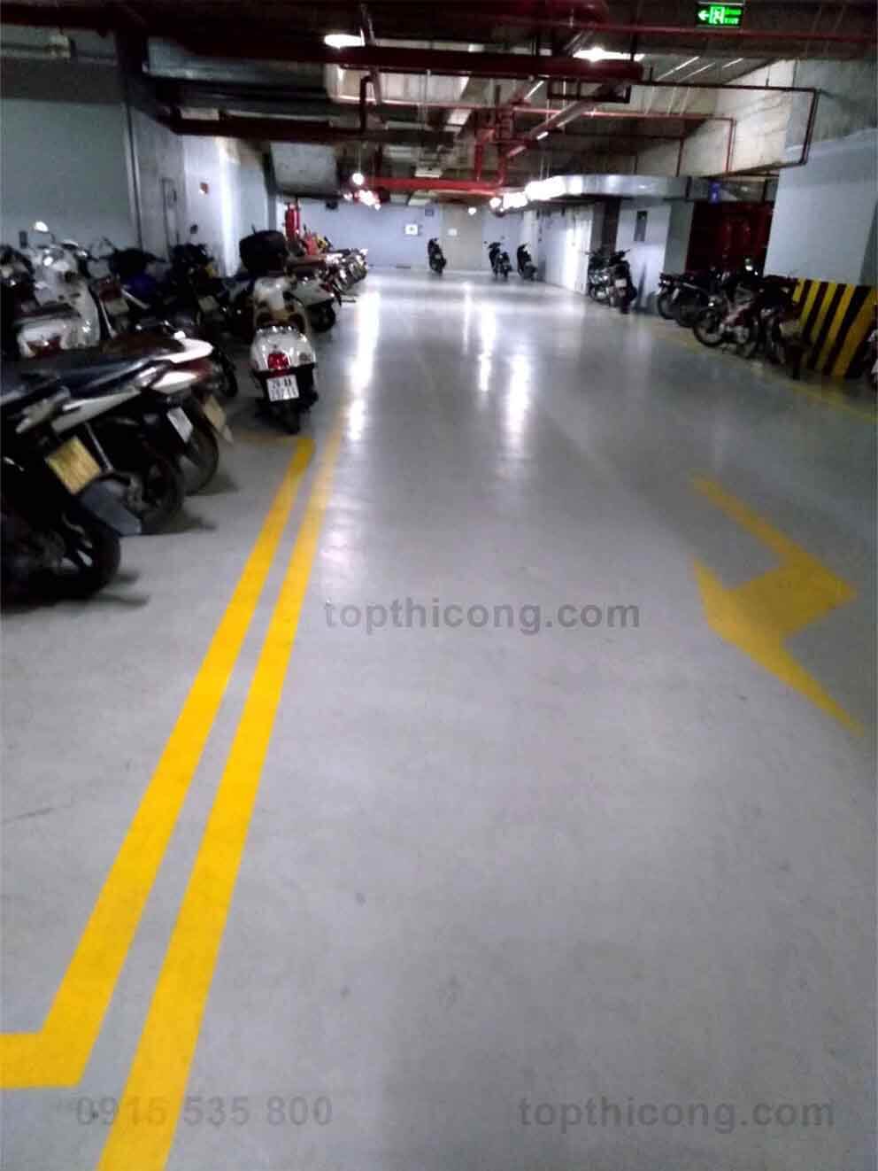 Các vạch kẻ phân khu, hướng dẫn sẽ giúp cho các phương tiện di chuyển dễ dàng