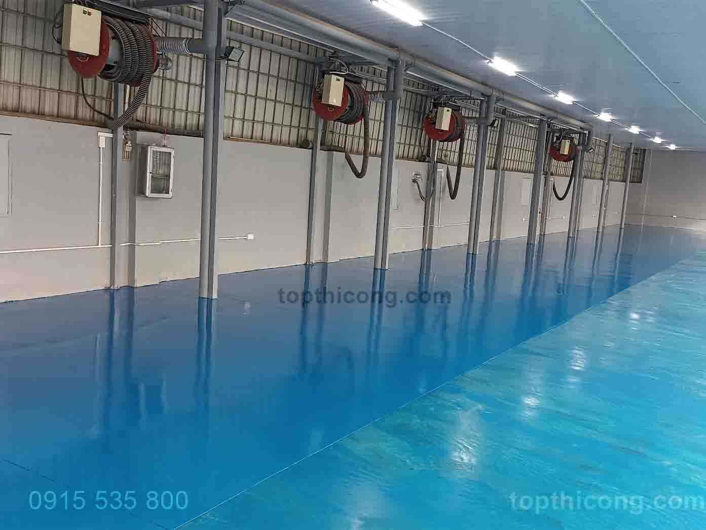 Chăm sóc và bảo dưỡng sàn sơn epoxy cũ