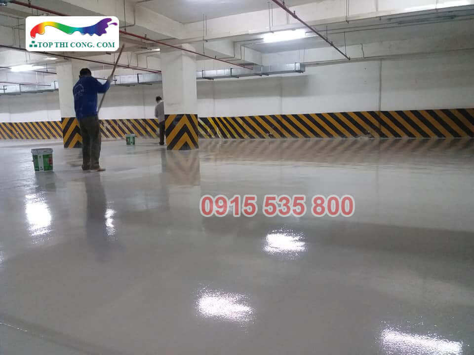Có nên sơn epoxy hệ tự san phẳng cho tầng hầm