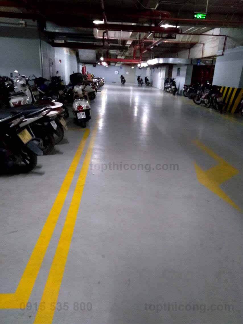 Đặc điểm của Sơn sàn epoxy nhà để xe ngầm