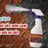 Dung dịch chất tẩy rỉ sét kim loại chất chống gỉ NTV 05