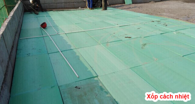 Giải pháp xốp cách nhiệt sàn bê tông cốt thép nó có khả năng chịu lực