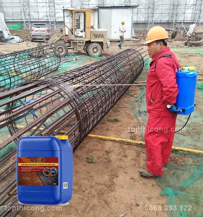 NTV - B5 chất tẩy rỉ sét kim loại biến đổi rỉ là gì?