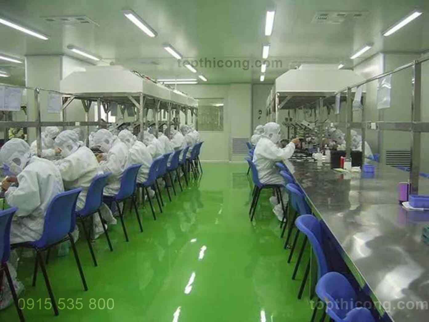 Tại sao các nhà máy thực phẩm lại sử dụng Sơn sàn epoxy để lót sànTại sao các nhà máy thực phẩm lại sử dụng Sơn sàn epoxy để lót sàn