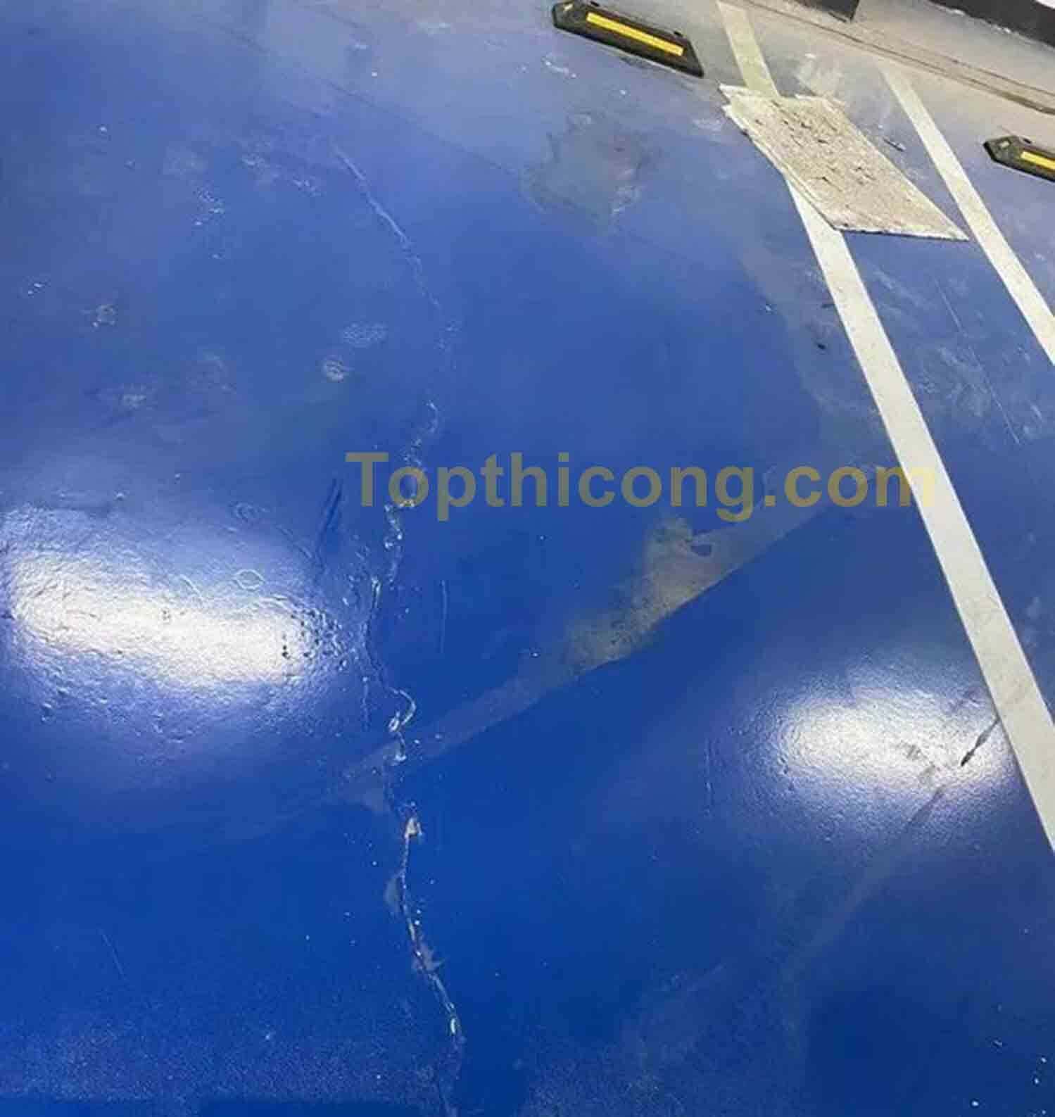 Giải pháp trị thi công sơn sàn epoxy không bị phồng rộp nứt nẻ Giải pháp trị thi công sơn sàn epoxy không bị phồng rộp nứt nẻ