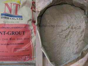 Tổng quan Vữa tự san phẳng NTV 508 SLF bê tông xi măng