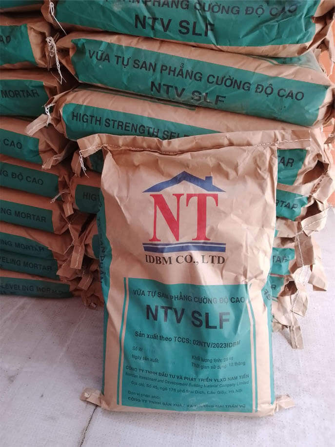 Vữa tự san phẳng gốc xi măng