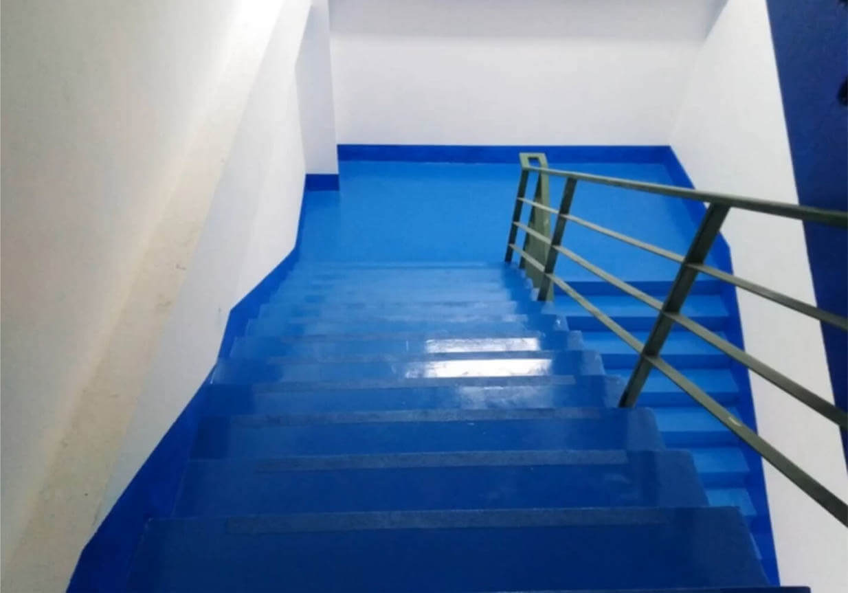 Báo giá thi công sơn epoxy cầu thang trọn gói