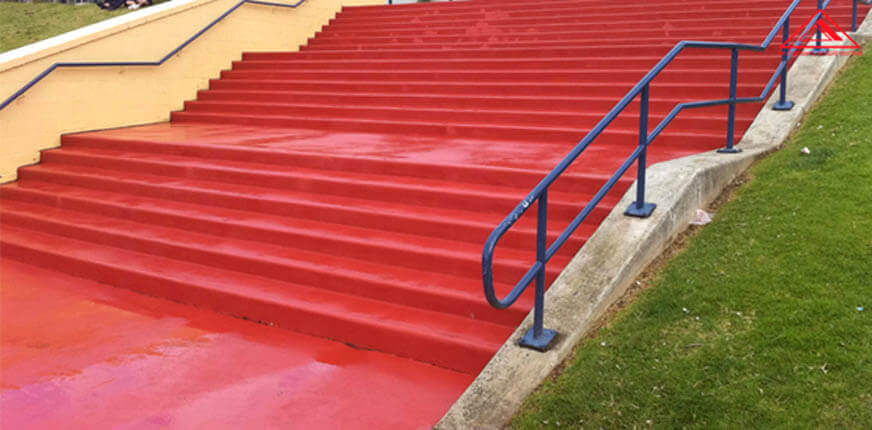 Sơn Epoxy cho cầu thang bộ đẹp , kháng khuẩn kháng bụi bẩn thẩm mỹ cao