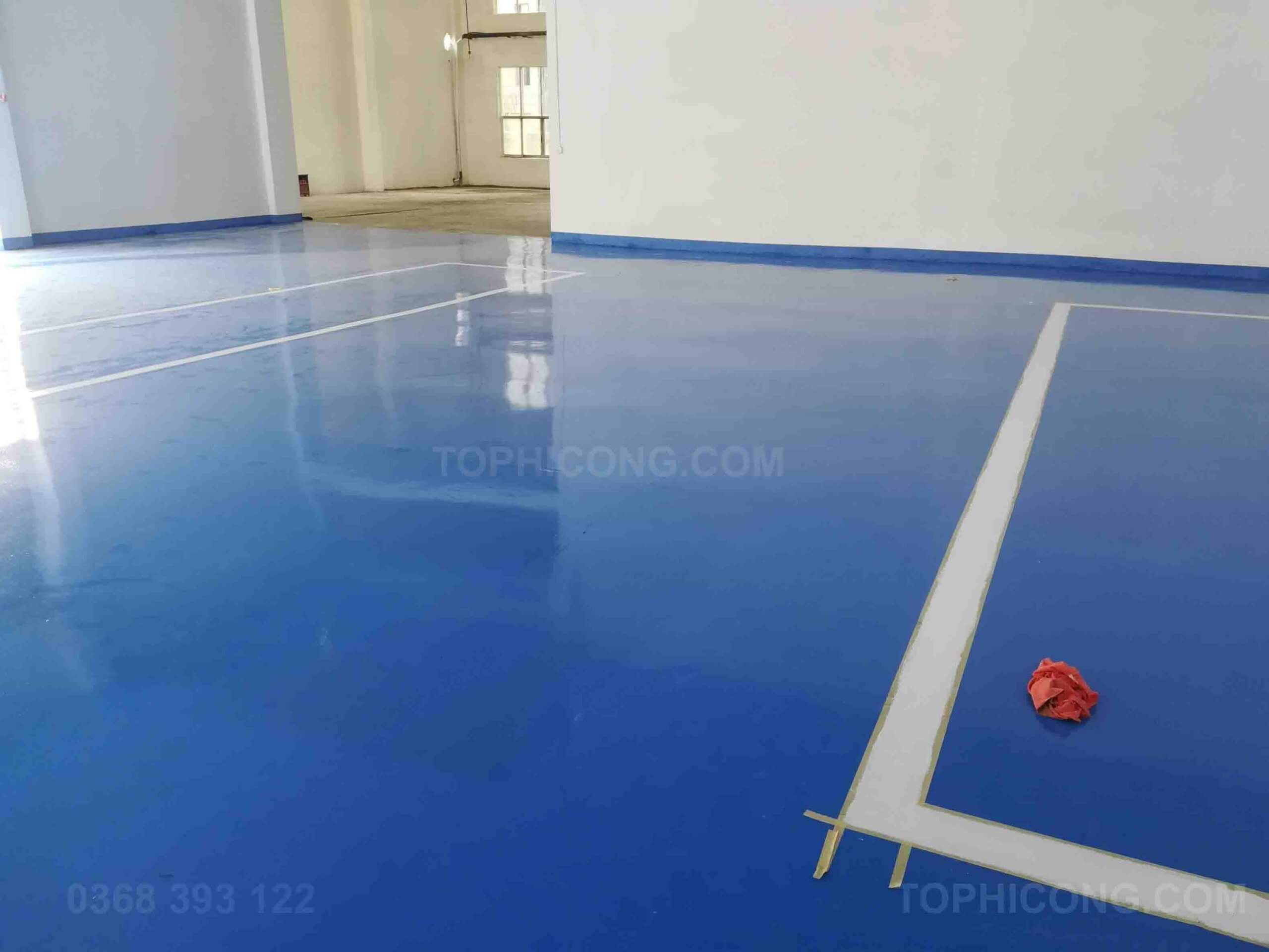Sơn sàn bê tông epoxy gốc nước