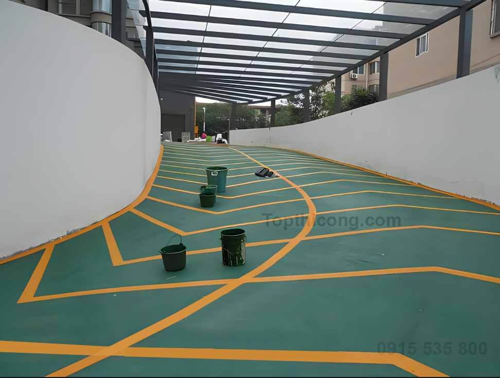 Sử dụng sơn lót epoxy