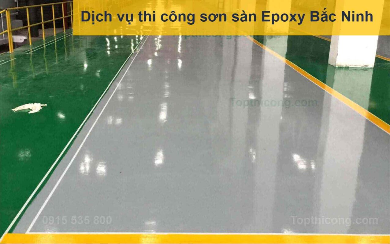 Dịch vụ thi công sơn sàn Epoxy Bắc Ninh
