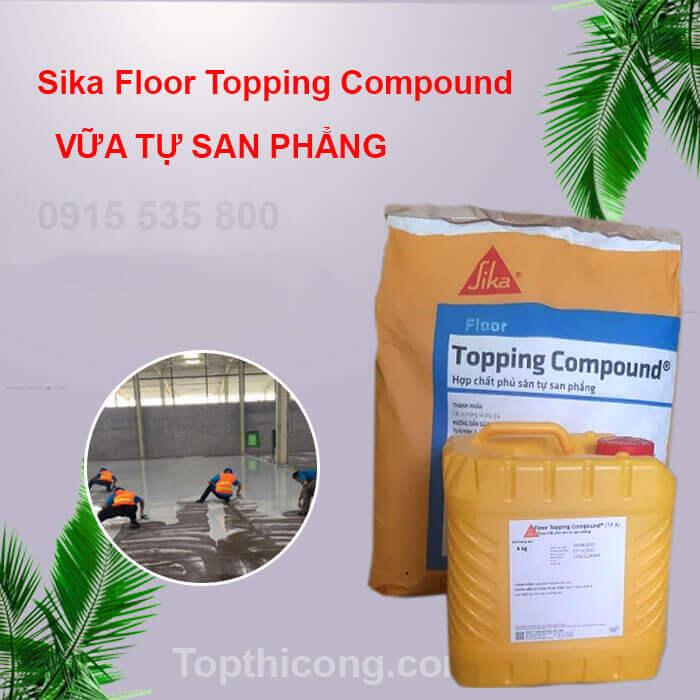 Giá vữa tự san phẳng hoàn thiện Sika Floor Topping Compound